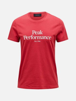 T-Shirt Peak Performance M Original Tee czerwony