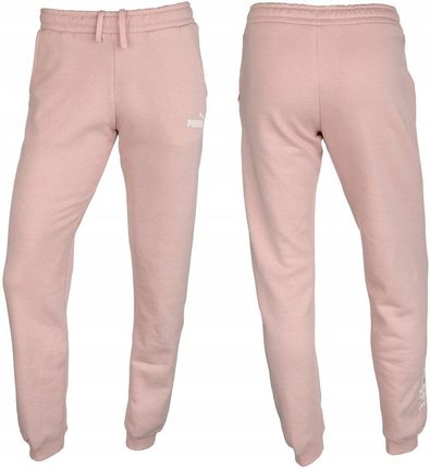 Spodnie dla dzieci Puma Alpha Sweatpants FL cL G różowe 670222 47