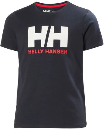 T-Shirt Helly Hansen Jr Hh Logo T-Shirt granatowy