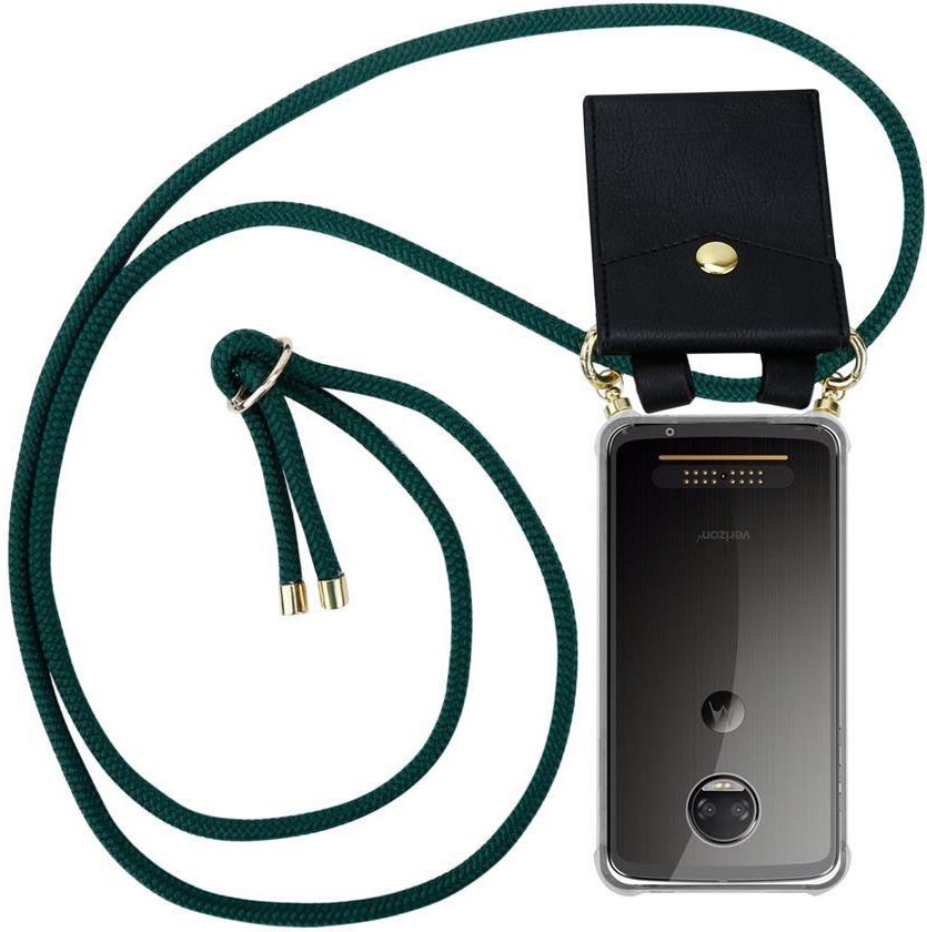 Custodia Portafoglio Cadorabo Per Moto Z2 Play | Argento Classy Con Vani Carte E Chiusura Magnetica, Funzione Stand