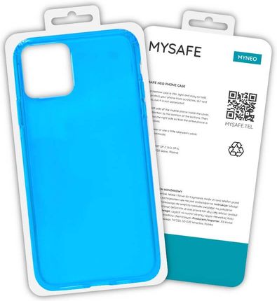 Mysafe Etui Neo Iphone 13 Mini Niebieski Pudełko