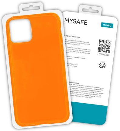 Mysafe Etui Neo Iphone 13 Mini Pomarańczowy Pudełko