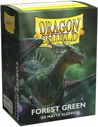 Dragon Shield Matte Sleeves Forest Green (100)
