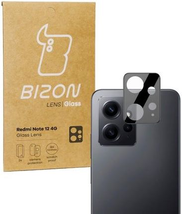 Bizon Szkło Na Aparat Glass Lens Do Xiaomi Redmi Note 12 4G 2 Sztuki