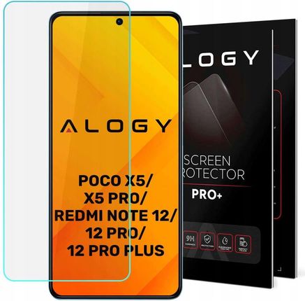 Alogy Szkło do Poco X5/ Pro/ Redmi Note 12/ Pro+ Plus 5G