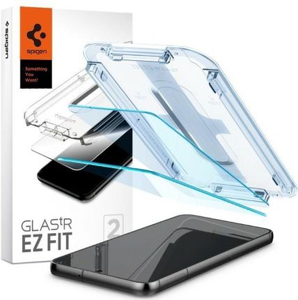 Spigen Glas.Tr Sam S23+ S916 2Szt./2Pcs "Ez Fit" Agl05952 Szkło Hartowane