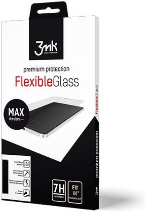 3Mk Flexibleglass Max Lg Q70 Czarny/Black Szkło Hybrydowe Z Wzmocnionymi Krawędziami