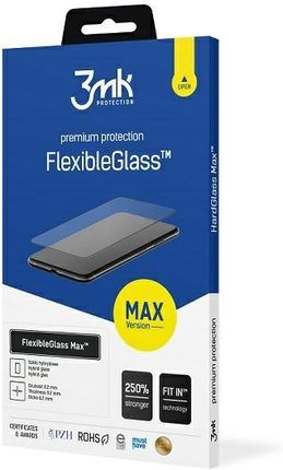 3Mk Flexibleglass Max Sam G996 S21+ Czarny/Black Szkło Hybrydowe Z Wzmocnionymi Krawędziami