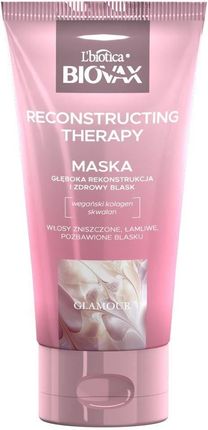 Biovax Glamour Reconstructing Therapy Maska Do Włosów 150Ml