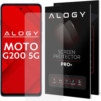 Alogy Szkło Hartowane 9H Ochrona Na Ekran Do Motorola Moto G200 5G