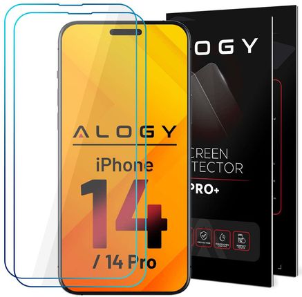 Alogy 2X Szkło Hartowane 9H Ochrona Na Ekran Do Apple Iphone 14/ 14 Pro