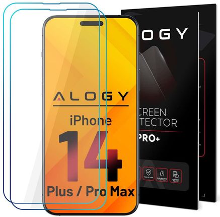 Alogy 2X Szkło Hartowane 9H Ochrona Na Ekran Do Apple Iphone 14 Plus/ 14 Pro Max
