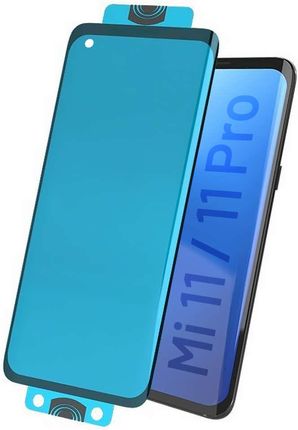 4Kom Folia Szklana 3D Edge Nano Flexi Glass Szkło Hartowane Na Cały Ekran Z Ramką Xiaomi Mi 11 / 11 Pro
