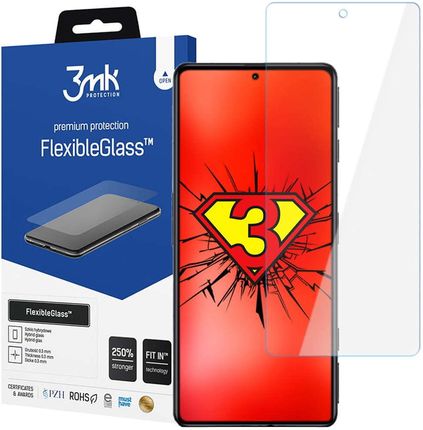 3Mk Szkło Hybrydowe Ochronne Flexible Glass 7H Do Xiaomi Poco F4 Gt/ Redmi K50 Ge