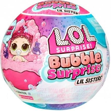 Mga Lalka L.O.L. Surprise Bubble Surprise Lil Sisters Display 12Szt.