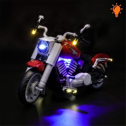 Lightailing Oświetlenie do LEGO Creator Expert 10269 Harley-Davidson Fat Boy