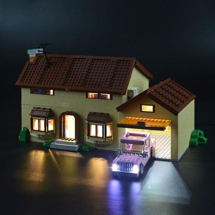 Lightailing Oświetlenie do LEGO 71006 Simpsons Dom Simpsonów