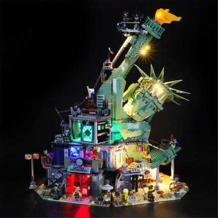Lightailing Oświetlenie do LEGO 70840 The LEGO Movie 2 Witajcie w Apokalipsburgu!