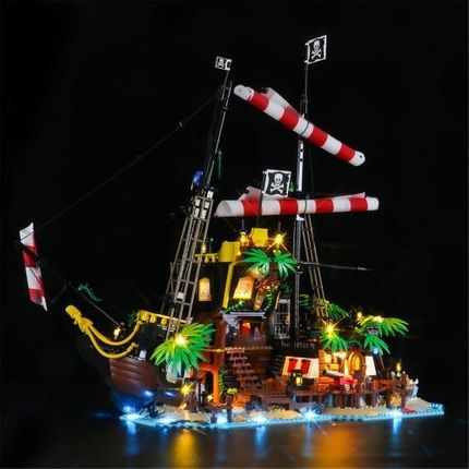Lightailing Oświetlenie do LEGO Ideas 21322 Piraci z Zatoki Barakud