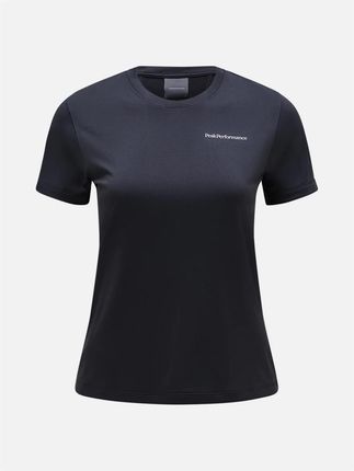 T-Shirt Peak Performance W Alum Light Short Sleeve czarny