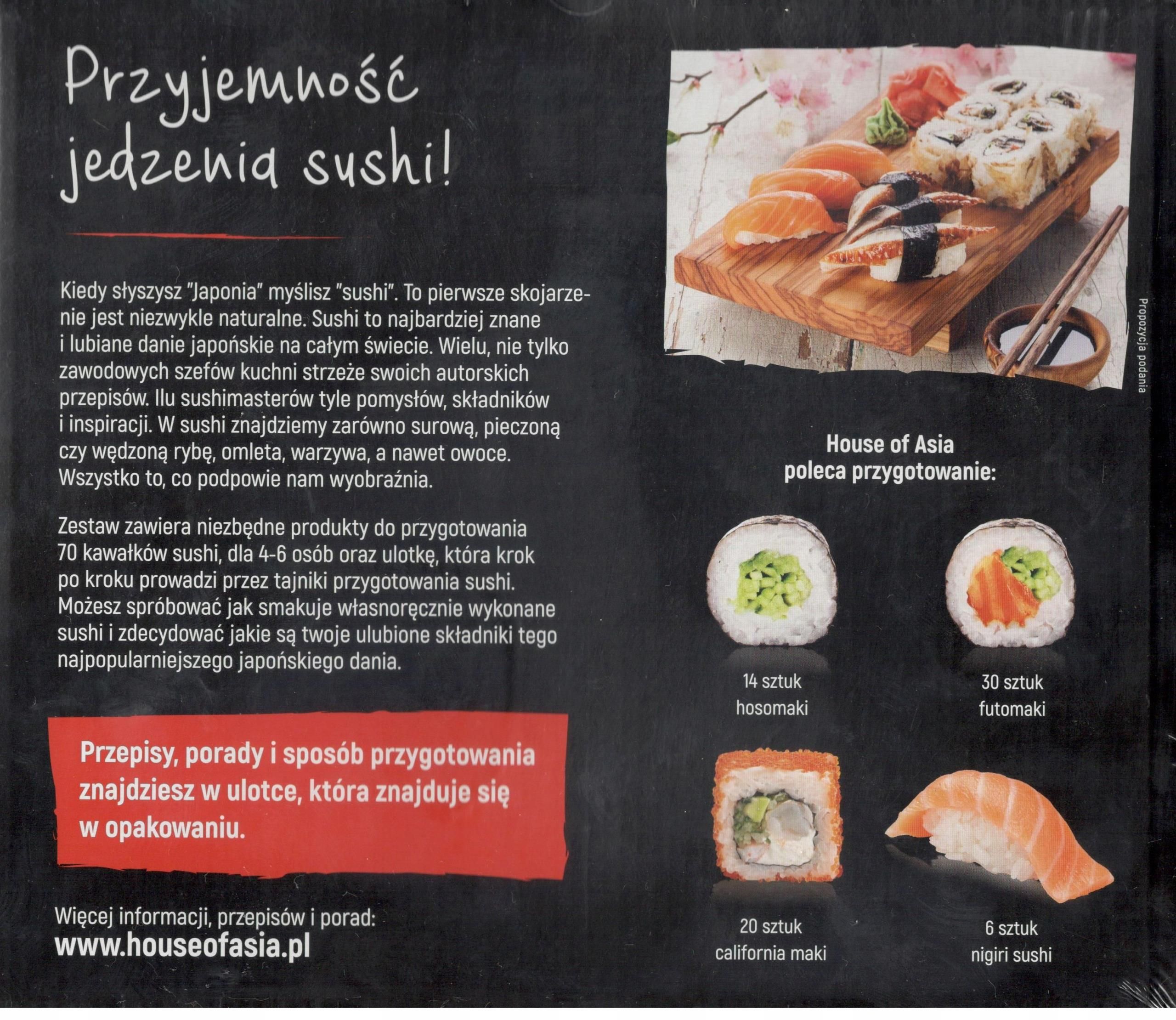 House of asia house of asia zestaw do sushi - zdjęcie 2 House of asia house of asia zestaw do sushi