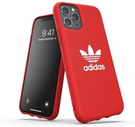 ADIDAS MOULDED CASE CANVAS IPHONE 11 PRO RED/CZERWONY 36349