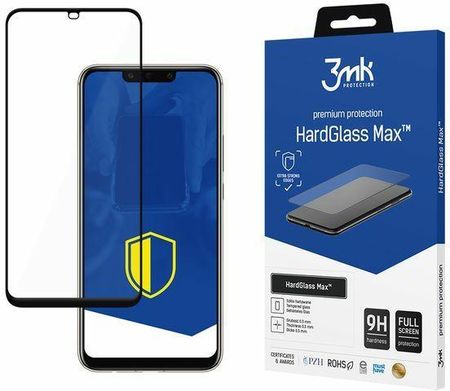 3Mk Hardglass Max Huawei Mate 20 Lite Czarny/Black Fullscreen Glass