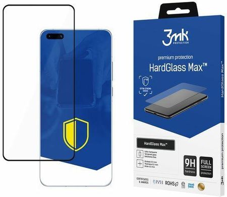 3Mk Hardglass Max Huawei P40 Pro Czarny/Black Fullscreen Glass