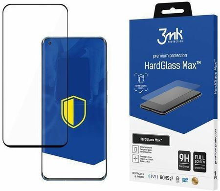 3Mk Hardglass Max Xiaomi Mi 11 5G Czarny/Black Fullscreen Glass