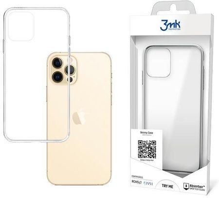 3MK ALL-SAFE SKINNY CASE IPHONE 12/12PRO CLEAR