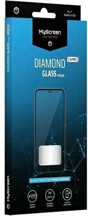 Myscreenprotector Ms Diamond Glass Edge Lite Fg Xiaomi Redmi 10/Redmi Note 11 4G Czarny/Black Full Glue