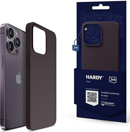 3MK HARDY CASE IPHONE 14 PRO 6,1" FIOLETOWY/DEEP PURPLE MAGSAFE