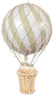 Filibabba Balon Na Gorące Powietrze Zielony 10Cm