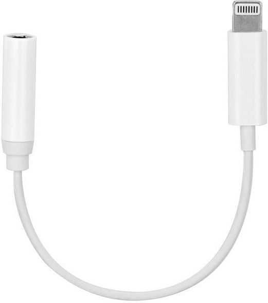 ADAPTER DO APPLE LIGHTNING NA JACK 3,5MM BIAŁY /WHITE (ŻEŃSKI) AHFI
