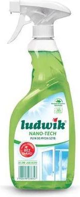 LUDWIK Płyn do mycia szyb Zielone jabłuszko Nano-tech 600 ml