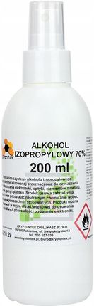 Kryptontek Alkohol Izopropylowy Ipa 200Ml 70% Atomizer