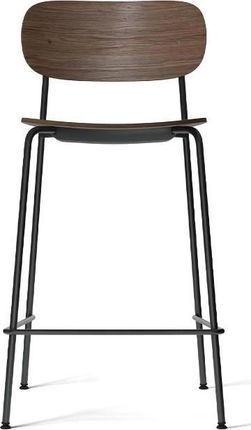 Krzesło barowe CO COUNTER, ciemny dąb/czarny, Menu