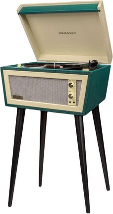 Gramofon Crosley CR6231D-GR Paskowy BT RCA AUX 5W