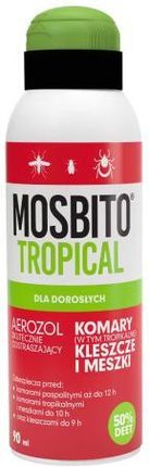 MOSBITO TROPICAL Aerozol na komary, kleszcze i meszki