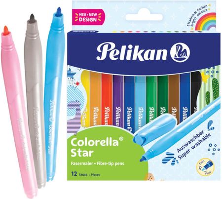 Pelikan Mazaki Flamastry Colorella Star C302 12szt.