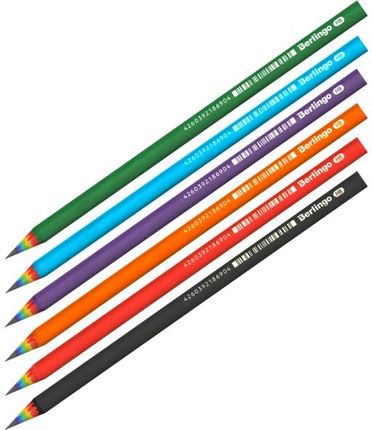 Berlingo Ołówek Z Prasowanego Papieru Rainbow