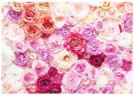 Printedwall 3D Róże Kwiaty 208x146 F00666