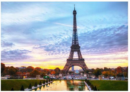 Printedwall 3D Paryż Wieża Eiffla 416x290 F00832