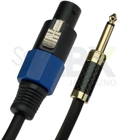 Cavo Speaker Wiremaster Speakon-6.3mm Jack MONO / 2x1.5 Mm&sup2; / 2mt - WM-PCSJ2 - SpA