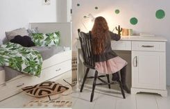 Zdjęcie Zestaw Mebli Melody Junior Biel Szarość - Prusice