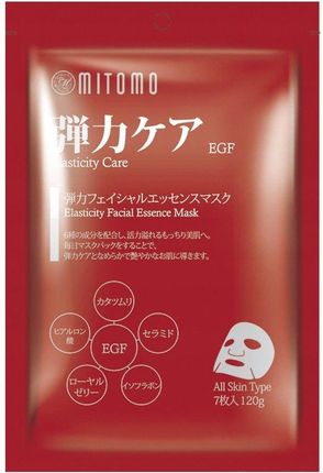 Yasumi Mitomo Egf Elasticity Facial Essence Mask Maseczki Do Twarzy 7 szt.