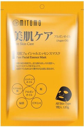Yasumi Mitomo Pure Facial Essence Mask Maseczka 7 szt.