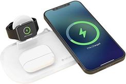 Ładowarka do telefonu Devia Ładowarka Qi 3W1 Z Magnetyczną Podstawą A. Watch Iphone 12 Itp - zdjęcie 1