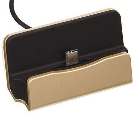 Shot Case Stacja Dokująca Do Xiaomi Mi 8 Pro Smartfon Typ C Ładowarka Biurkowa Stojak (Złoty)