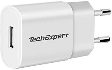 Techexpert Ładowarka Sieciowa Do Usb Biała Kompatybilna Z Iphone 5 5S 5C Se Iphone 6 6S 6Plus 6Splus Iphone 4 4S Iphone 3Gs/3G Ipod Touch Galaxy